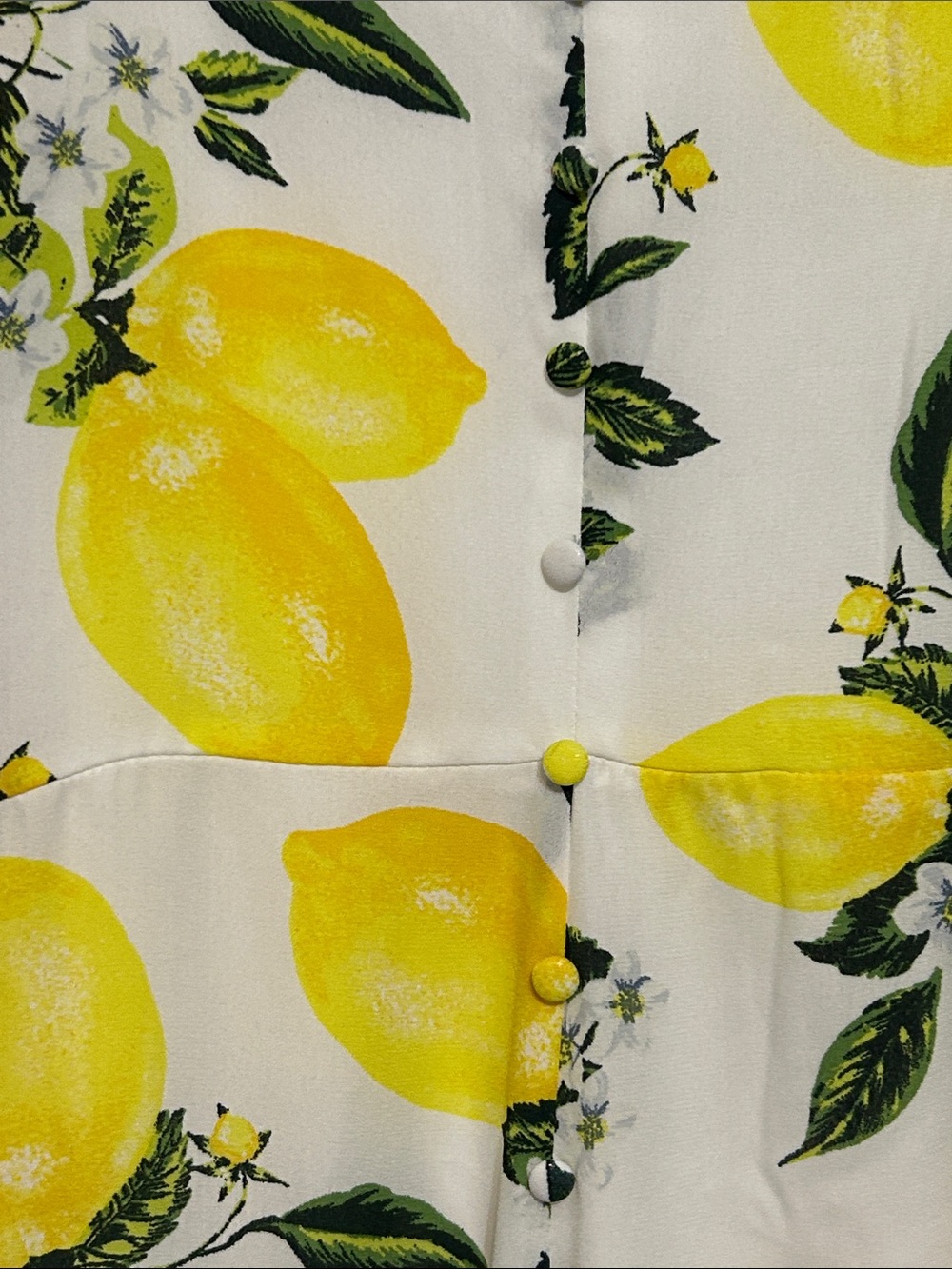 🍋 Lulu’s Lemon Print Sundress 🍋 - Picture 9 of 13